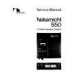 NAKAMICHI 550 Instrukcja Serwisowa